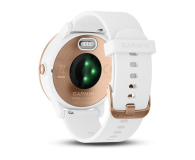Garmin Vivoactive 3 Różowe Złoto z Białym Paskiem - 436591 - zdjęcie 4